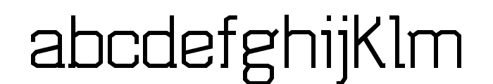 TSGActie-Regular Font LOWERCASE