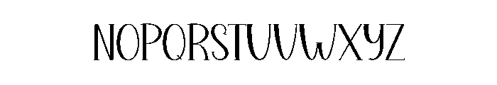 Tshirt Sablon Font UPPERCASE