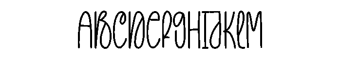 Tshirt2 Font UPPERCASE