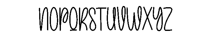 Tshirt2 Font LOWERCASE