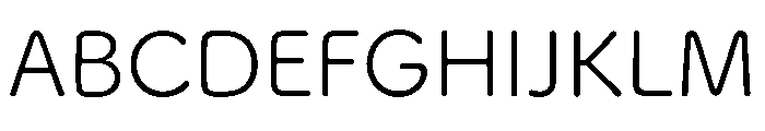 Tsukushi A Round Gothic Regular Font UPPERCASE