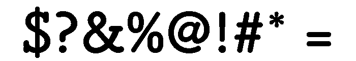 Tsukushi B Round Gothic Bold Font OTHER CHARS