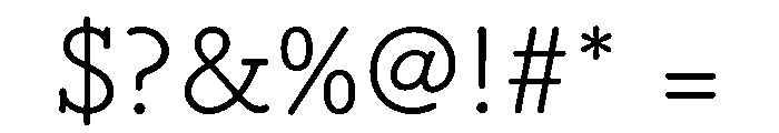 Tsukushi B Round Gothic Regula Font OTHER CHARS