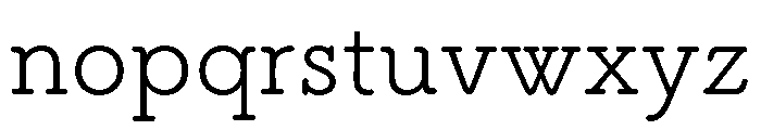 Tsukushi B Round Gothic Regula Font LOWERCASE