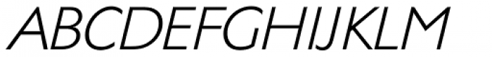Tschichold Italic Font UPPERCASE