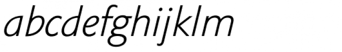 Tschichold Italic Font LOWERCASE