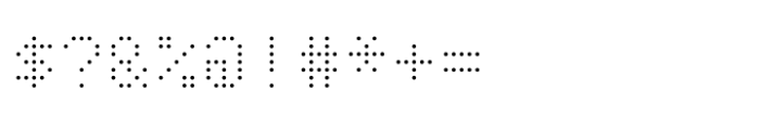 Tsubu Mono Regular Font OTHER CHARS