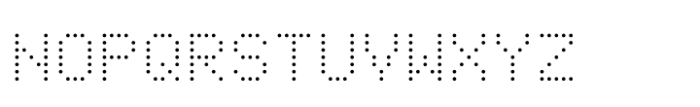 Tsubu Mono Regular Font UPPERCASE