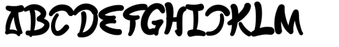 Tsuchigumo Font UPPERCASE