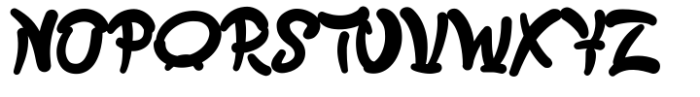 Tsuchigumo Font UPPERCASE