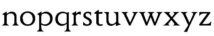 TSOrchid Book Font LOWERCASE