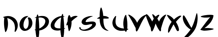 TsetsuBold Font LOWERCASE