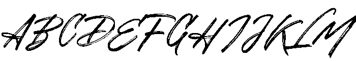 TT Disruptors Regular Font UPPERCASE