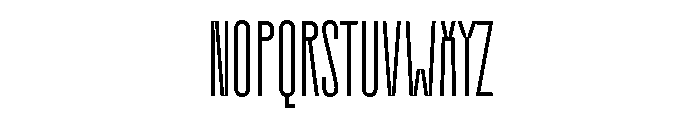 TT Frantz A Font UPPERCASE