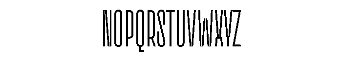 TT Frantz C Font LOWERCASE