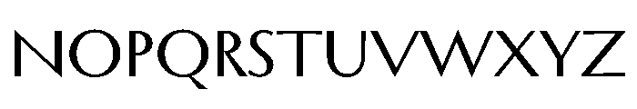 TT Ricordi Allegria DemiBold Font UPPERCASE