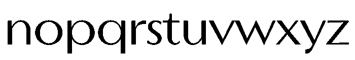 TT Ricordi Allegria DemiBold Font LOWERCASE