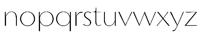 TT Ricordi Allegria Light Font LOWERCASE