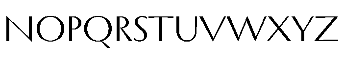 TT Ricordi Allegria Medium Font UPPERCASE
