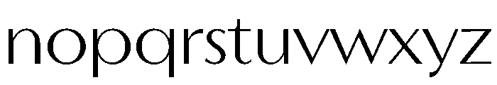 TT Ricordi Allegria Medium Font LOWERCASE