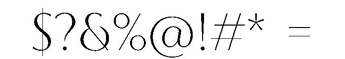 TT Ricordi Allegria Regular Font OTHER CHARS