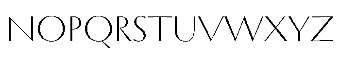 TT Ricordi Allegria Regular Font UPPERCASE
