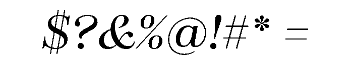 Tt Alientz Medium Italic Font OTHER CHARS