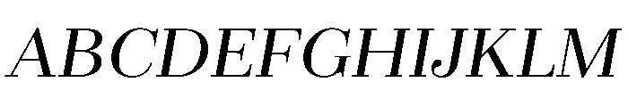 Tt Alientz Medium Italic Font UPPERCASE