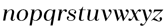 Tt Alientz Medium Italic Font LOWERCASE