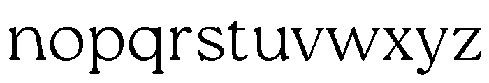 Tt Alientz Thin Font LOWERCASE