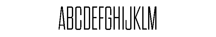 Tt Frantz Extra Light Font UPPERCASE