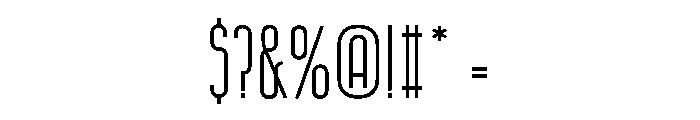 Tt Frantz Light Font OTHER CHARS