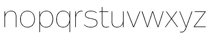 Tt Ricordi Allegria Extra Light Font LOWERCASE
