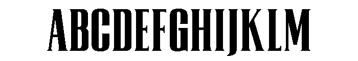 TT REGARD Bold Font UPPERCASE