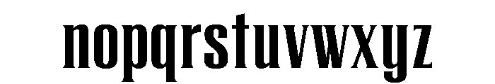 TT REGARD Bold Font LOWERCASE