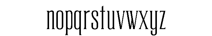 TT REGARD Extra Light Font LOWERCASE