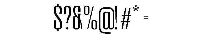 TT REGARD Light Font OTHER CHARS