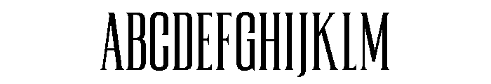 TT REGARD Light Font UPPERCASE