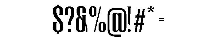 TT REGARD Medium Font OTHER CHARS