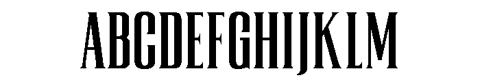 TT REGARD Medium Font UPPERCASE
