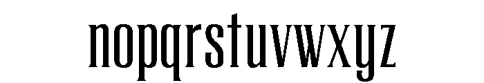 TT REGARD Regular Font LOWERCASE