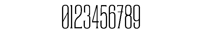 TT REGARD Thin Font OTHER CHARS