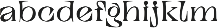 TT Alientz Serif otf (400) Font LOWERCASE