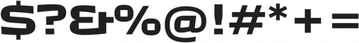 TT Autonomous Bold otf (700) Font OTHER CHARS