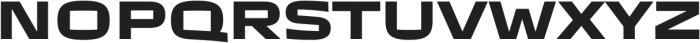 TT Autonomous Bold otf (700) Font UPPERCASE