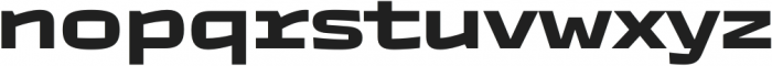 TT Autonomous Bold otf (700) Font LOWERCASE