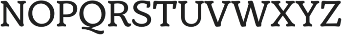 TT Bakers Medium otf (500) Font UPPERCASE