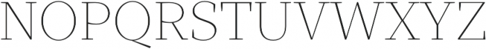 TT Bells Thin otf (100) Font UPPERCASE