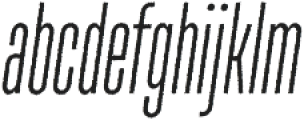 TT Bluescreens Medium Italic otf (500) Font LOWERCASE
