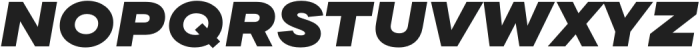 TT Commons Pro Expanded ExtraBlack Italic otf (900) Font UPPERCASE